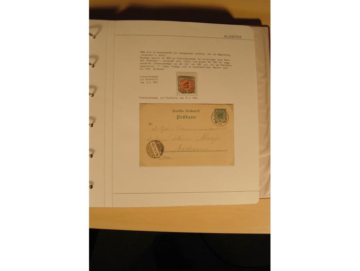 1807/1970, enorm umfangreiche und mit viel Sachkenntnis aufgebaute Sammlung mit ca. 1100 Briefen und Karten, ab Vorphilatelie