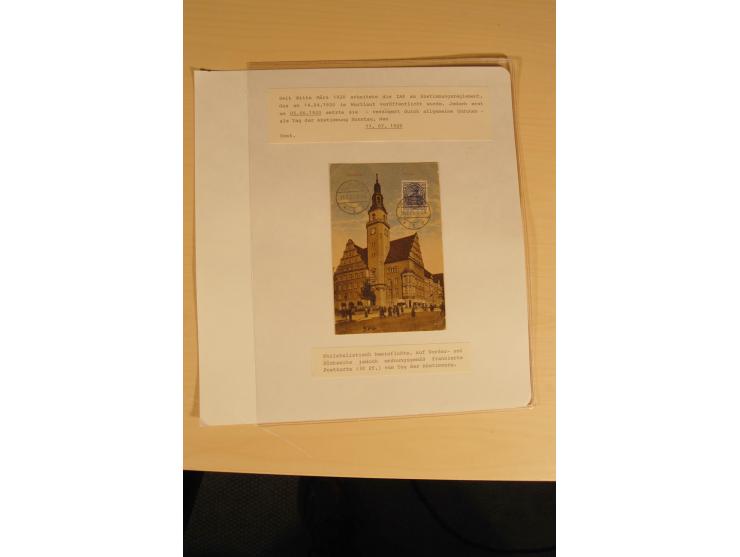 1807/1970, enorm umfangreiche und mit viel Sachkenntnis aufgebaute Sammlung mit ca. 1100 Briefen und Karten, ab Vorphilatelie