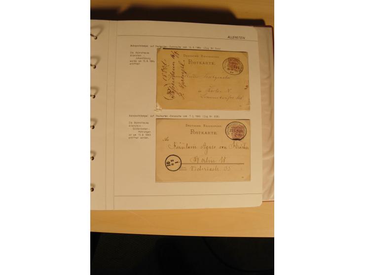 1807/1970, enorm umfangreiche und mit viel Sachkenntnis aufgebaute Sammlung mit ca. 1100 Briefen und Karten, ab Vorphilatelie