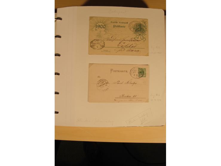 1807/1970, enorm umfangreiche und mit viel Sachkenntnis aufgebaute Sammlung mit ca. 1100 Briefen und Karten, ab Vorphilatelie