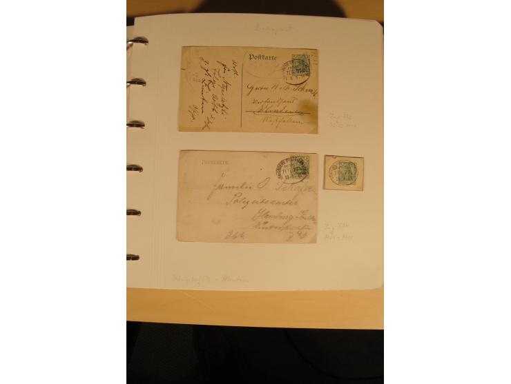 1807/1970, enorm umfangreiche und mit viel Sachkenntnis aufgebaute Sammlung mit ca. 1100 Briefen und Karten, ab Vorphilatelie