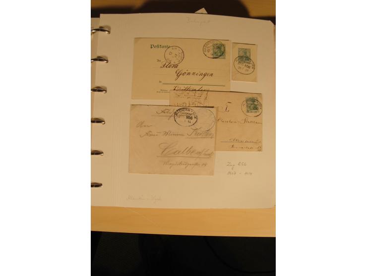 1807/1970, enorm umfangreiche und mit viel Sachkenntnis aufgebaute Sammlung mit ca. 1100 Briefen und Karten, ab Vorphilatelie