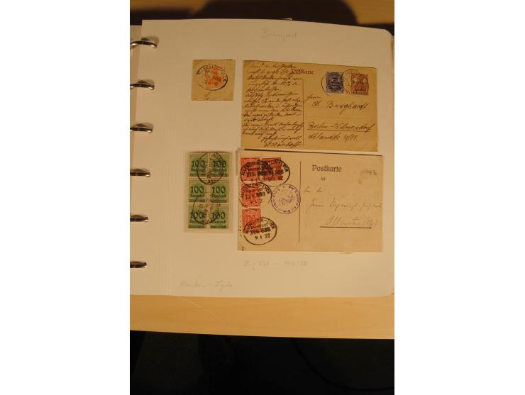 1807/1970, enorm umfangreiche und mit viel Sachkenntnis aufgebaute Sammlung mit ca. 1100 Briefen und Karten, ab Vorphilatelie