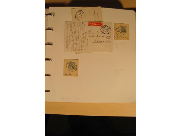 1807/1970, enorm umfangreiche und mit viel Sachkenntnis aufgebaute Sammlung mit ca. 1100 Briefen und Karten, ab Vorphilatelie