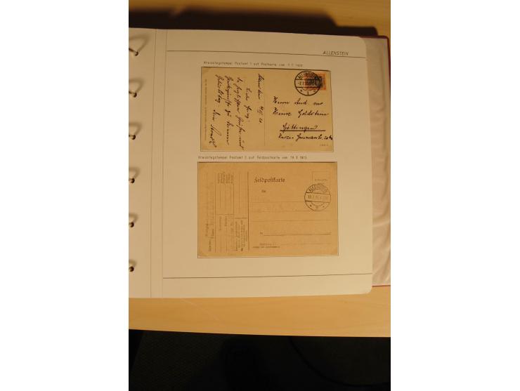 1807/1970, enorm umfangreiche und mit viel Sachkenntnis aufgebaute Sammlung mit ca. 1100 Briefen und Karten, ab Vorphilatelie