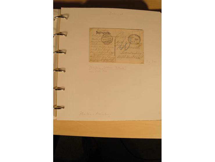 1807/1970, enorm umfangreiche und mit viel Sachkenntnis aufgebaute Sammlung mit ca. 1100 Briefen und Karten, ab Vorphilatelie