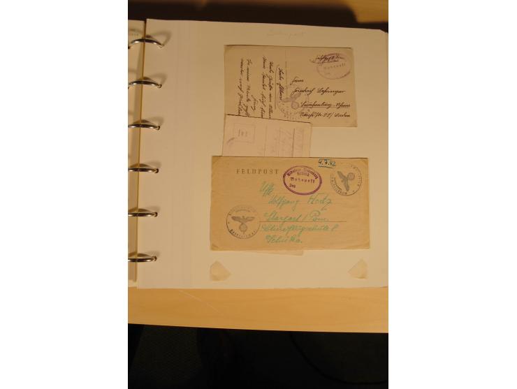 1807/1970, enorm umfangreiche und mit viel Sachkenntnis aufgebaute Sammlung mit ca. 1100 Briefen und Karten, ab Vorphilatelie