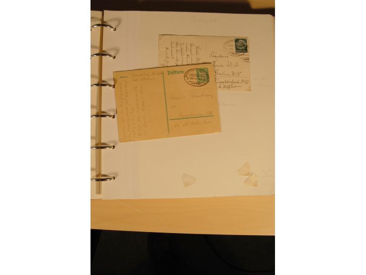 1807/1970, enorm umfangreiche und mit viel Sachkenntnis aufgebaute Sammlung mit ca. 1100 Briefen und Karten, ab Vorphilatelie