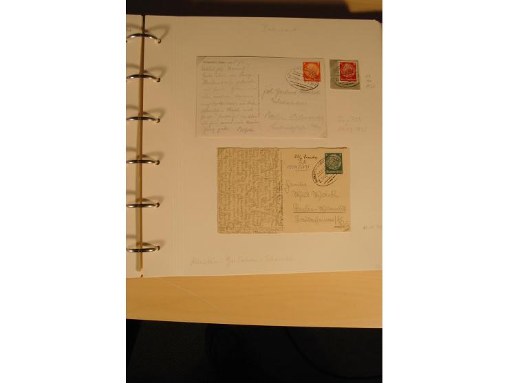 1807/1970, enorm umfangreiche und mit viel Sachkenntnis aufgebaute Sammlung mit ca. 1100 Briefen und Karten, ab Vorphilatelie