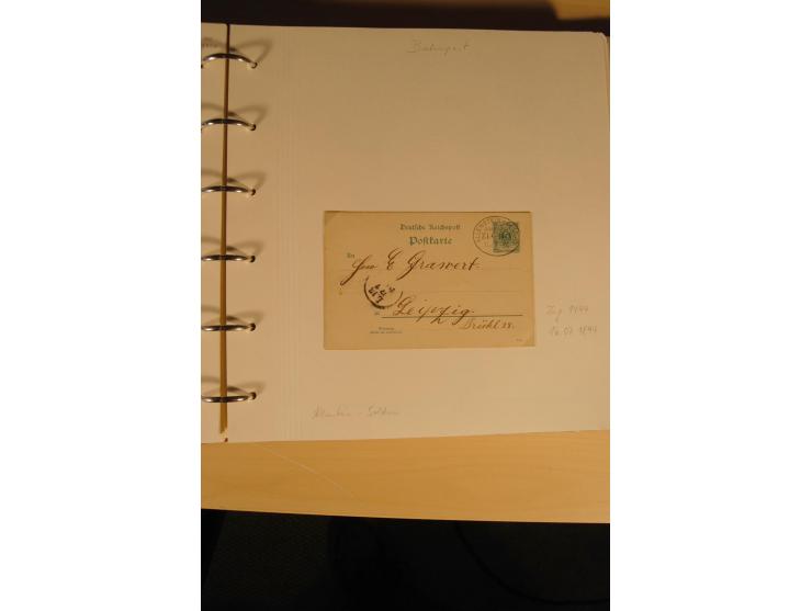 1807/1970, enorm umfangreiche und mit viel Sachkenntnis aufgebaute Sammlung mit ca. 1100 Briefen und Karten, ab Vorphilatelie