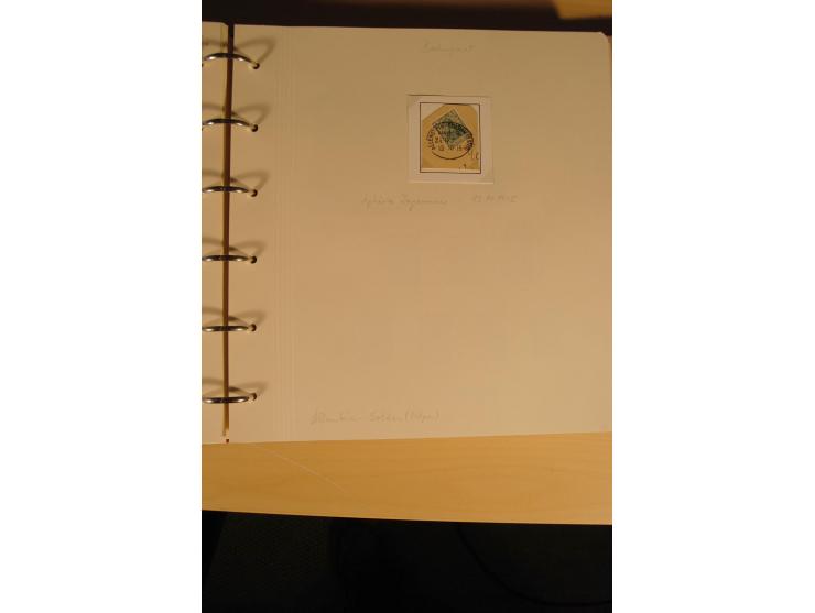 1807/1970, enorm umfangreiche und mit viel Sachkenntnis aufgebaute Sammlung mit ca. 1100 Briefen und Karten, ab Vorphilatelie