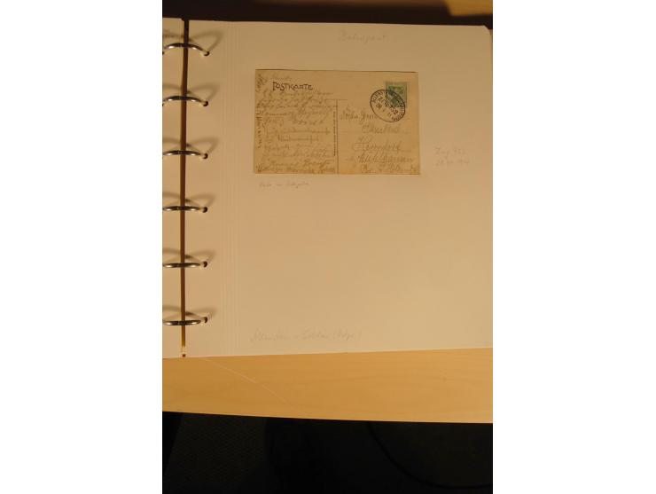1807/1970, enorm umfangreiche und mit viel Sachkenntnis aufgebaute Sammlung mit ca. 1100 Briefen und Karten, ab Vorphilatelie