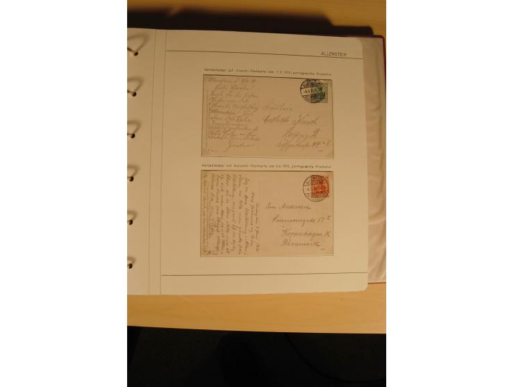 1807/1970, enorm umfangreiche und mit viel Sachkenntnis aufgebaute Sammlung mit ca. 1100 Briefen und Karten, ab Vorphilatelie