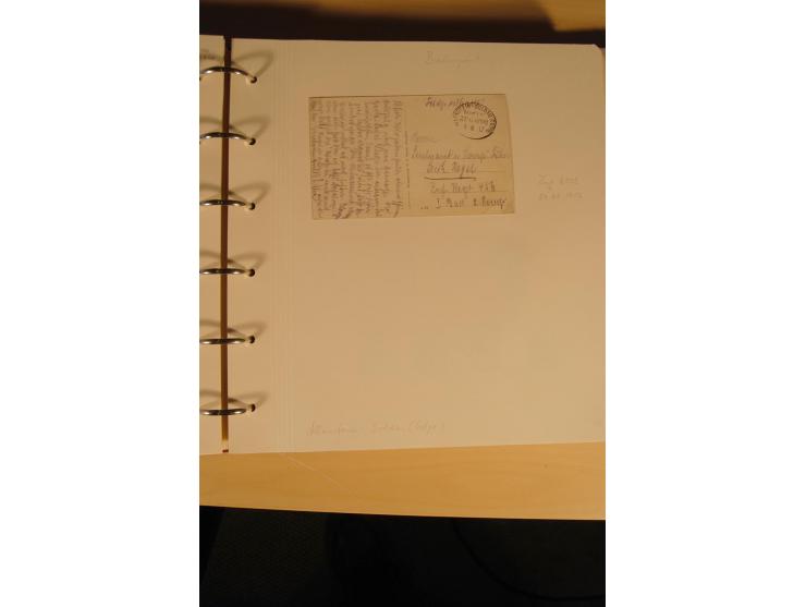 1807/1970, enorm umfangreiche und mit viel Sachkenntnis aufgebaute Sammlung mit ca. 1100 Briefen und Karten, ab Vorphilatelie