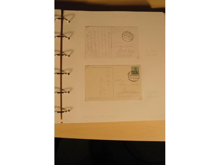 1807/1970, enorm umfangreiche und mit viel Sachkenntnis aufgebaute Sammlung mit ca. 1100 Briefen und Karten, ab Vorphilatelie