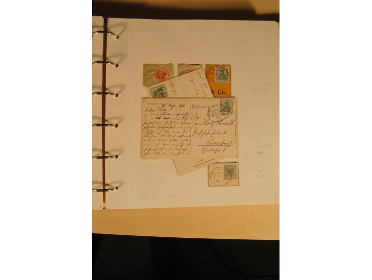 1807/1970, enorm umfangreiche und mit viel Sachkenntnis aufgebaute Sammlung mit ca. 1100 Briefen und Karten, ab Vorphilatelie
