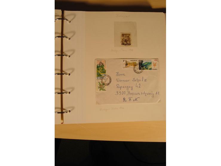 1807/1970, enorm umfangreiche und mit viel Sachkenntnis aufgebaute Sammlung mit ca. 1100 Briefen und Karten, ab Vorphilatelie
