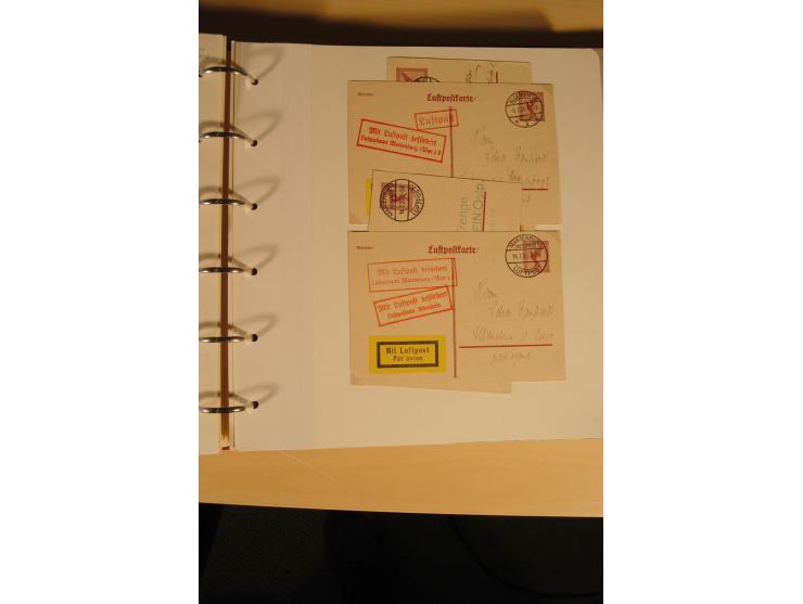 1807/1970, enorm umfangreiche und mit viel Sachkenntnis aufgebaute Sammlung mit ca. 1100 Briefen und Karten, ab Vorphilatelie