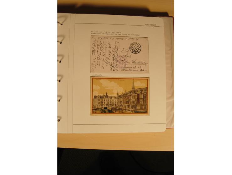 1807/1970, enorm umfangreiche und mit viel Sachkenntnis aufgebaute Sammlung mit ca. 1100 Briefen und Karten, ab Vorphilatelie