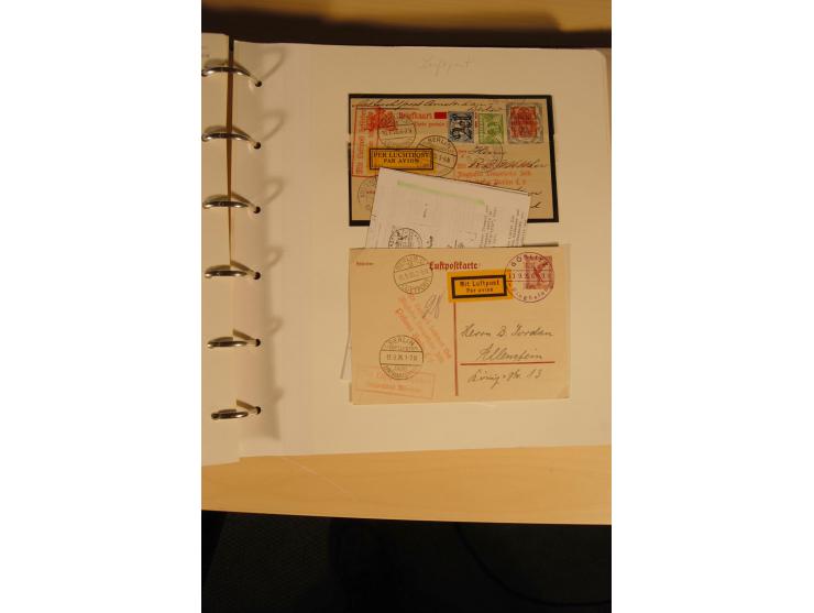 1807/1970, enorm umfangreiche und mit viel Sachkenntnis aufgebaute Sammlung mit ca. 1100 Briefen und Karten, ab Vorphilatelie