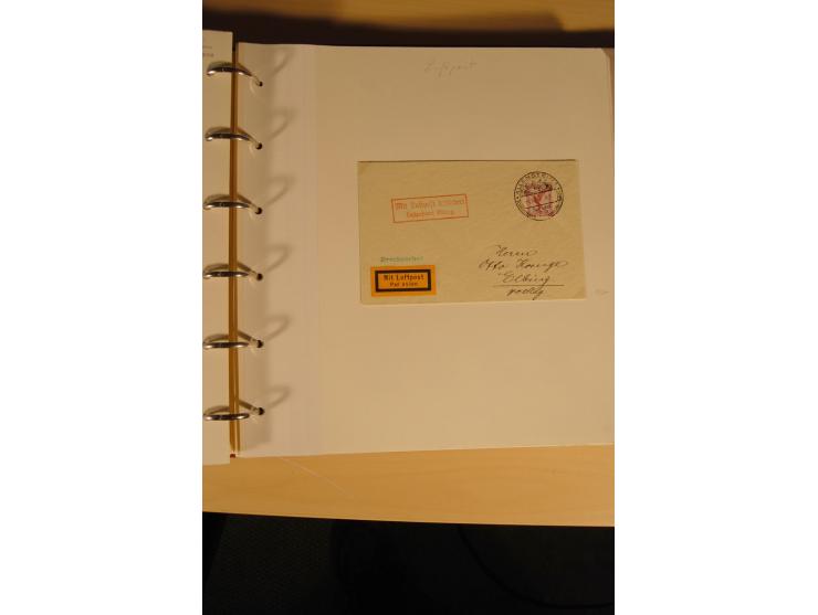 1807/1970, enorm umfangreiche und mit viel Sachkenntnis aufgebaute Sammlung mit ca. 1100 Briefen und Karten, ab Vorphilatelie