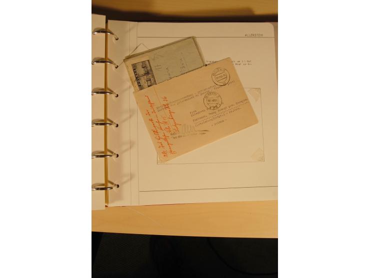 1807/1970, enorm umfangreiche und mit viel Sachkenntnis aufgebaute Sammlung mit ca. 1100 Briefen und Karten, ab Vorphilatelie
