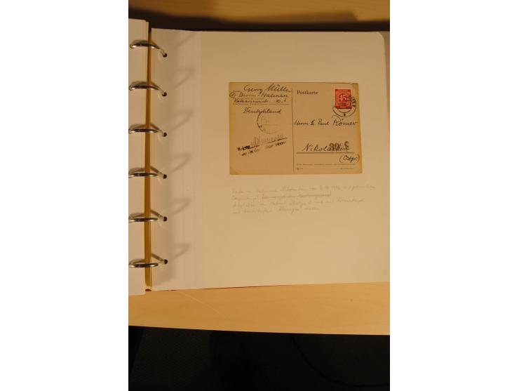 1807/1970, enorm umfangreiche und mit viel Sachkenntnis aufgebaute Sammlung mit ca. 1100 Briefen und Karten, ab Vorphilatelie