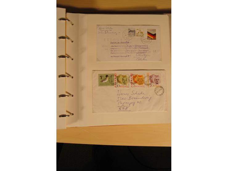 1807/1970, enorm umfangreiche und mit viel Sachkenntnis aufgebaute Sammlung mit ca. 1100 Briefen und Karten, ab Vorphilatelie
