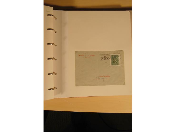 1807/1970, enorm umfangreiche und mit viel Sachkenntnis aufgebaute Sammlung mit ca. 1100 Briefen und Karten, ab Vorphilatelie