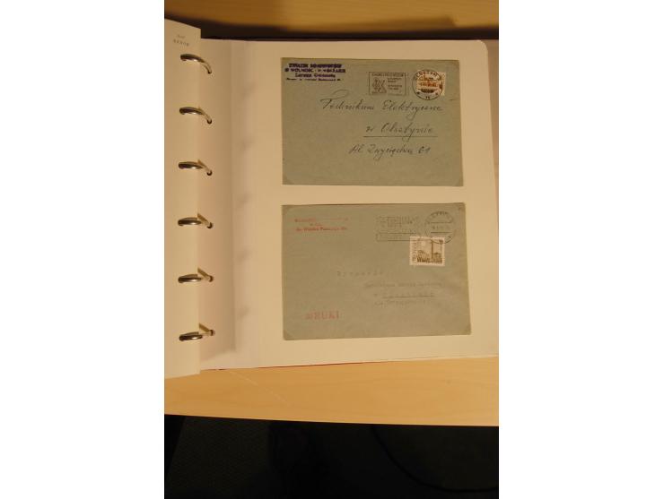 1807/1970, enorm umfangreiche und mit viel Sachkenntnis aufgebaute Sammlung mit ca. 1100 Briefen und Karten, ab Vorphilatelie