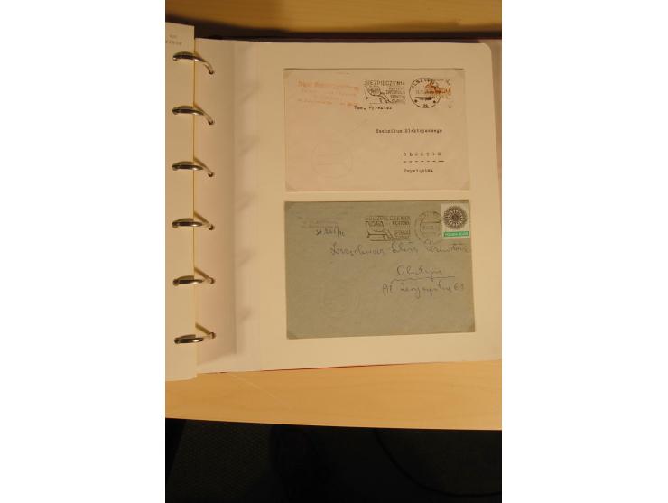 1807/1970, enorm umfangreiche und mit viel Sachkenntnis aufgebaute Sammlung mit ca. 1100 Briefen und Karten, ab Vorphilatelie