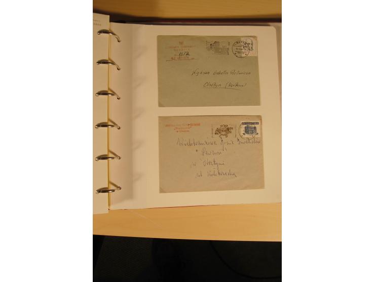 1807/1970, enorm umfangreiche und mit viel Sachkenntnis aufgebaute Sammlung mit ca. 1100 Briefen und Karten, ab Vorphilatelie
