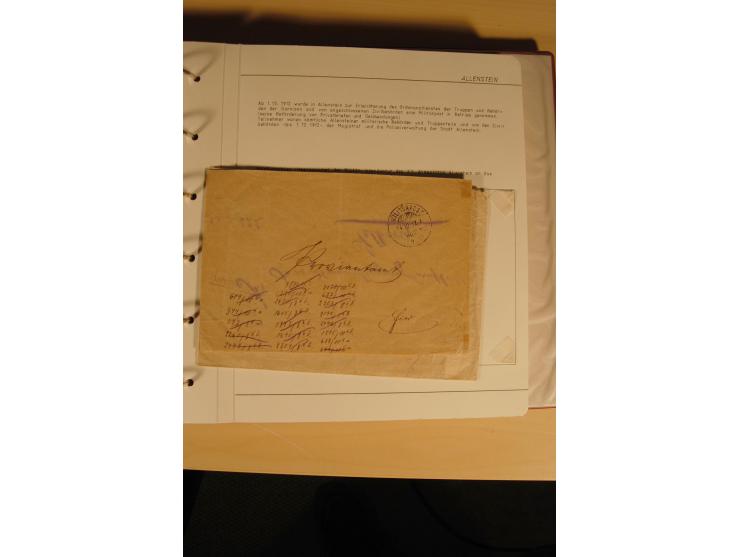 1807/1970, enorm umfangreiche und mit viel Sachkenntnis aufgebaute Sammlung mit ca. 1100 Briefen und Karten, ab Vorphilatelie