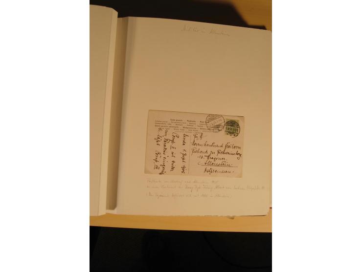 1807/1970, enorm umfangreiche und mit viel Sachkenntnis aufgebaute Sammlung mit ca. 1100 Briefen und Karten, ab Vorphilatelie