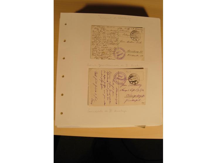 1807/1970, enorm umfangreiche und mit viel Sachkenntnis aufgebaute Sammlung mit ca. 1100 Briefen und Karten, ab Vorphilatelie