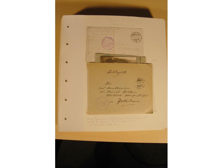 1807/1970, enorm umfangreiche und mit viel Sachkenntnis aufgebaute Sammlung mit ca. 1100 Briefen und Karten, ab Vorphilatelie