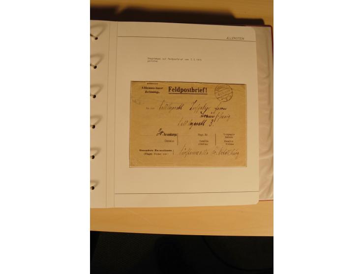 1807/1970, enorm umfangreiche und mit viel Sachkenntnis aufgebaute Sammlung mit ca. 1100 Briefen und Karten, ab Vorphilatelie