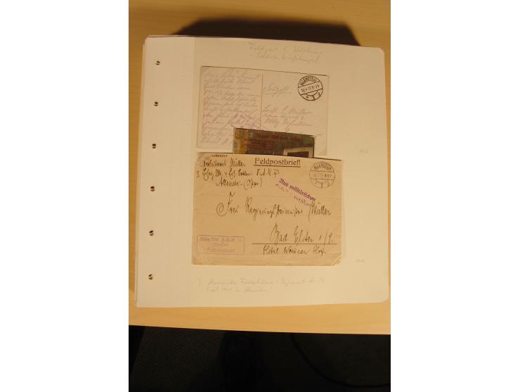 1807/1970, enorm umfangreiche und mit viel Sachkenntnis aufgebaute Sammlung mit ca. 1100 Briefen und Karten, ab Vorphilatelie