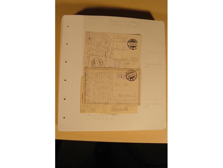 1807/1970, enorm umfangreiche und mit viel Sachkenntnis aufgebaute Sammlung mit ca. 1100 Briefen und Karten, ab Vorphilatelie
