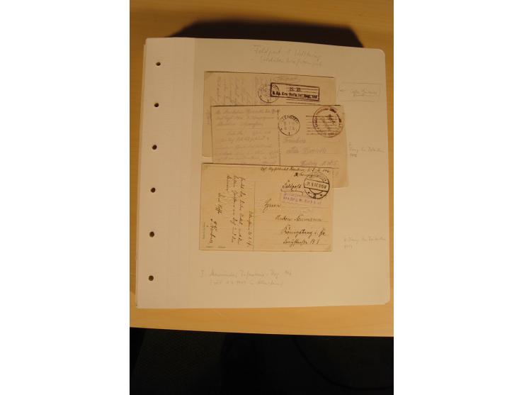 1807/1970, enorm umfangreiche und mit viel Sachkenntnis aufgebaute Sammlung mit ca. 1100 Briefen und Karten, ab Vorphilatelie