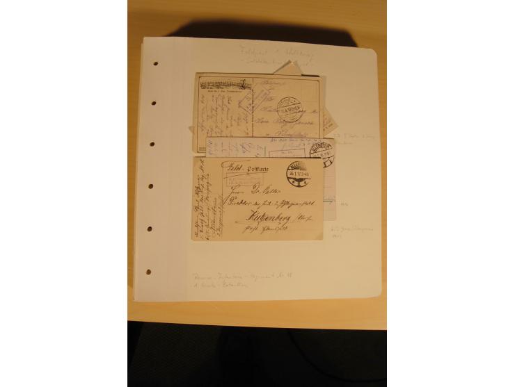 1807/1970, enorm umfangreiche und mit viel Sachkenntnis aufgebaute Sammlung mit ca. 1100 Briefen und Karten, ab Vorphilatelie