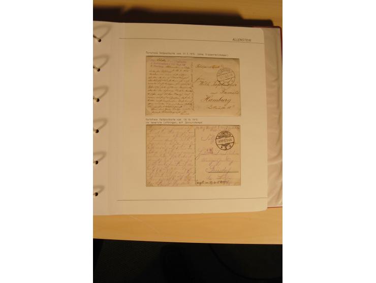 1807/1970, enorm umfangreiche und mit viel Sachkenntnis aufgebaute Sammlung mit ca. 1100 Briefen und Karten, ab Vorphilatelie
