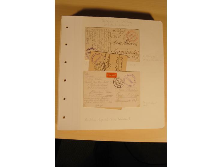 1807/1970, enorm umfangreiche und mit viel Sachkenntnis aufgebaute Sammlung mit ca. 1100 Briefen und Karten, ab Vorphilatelie