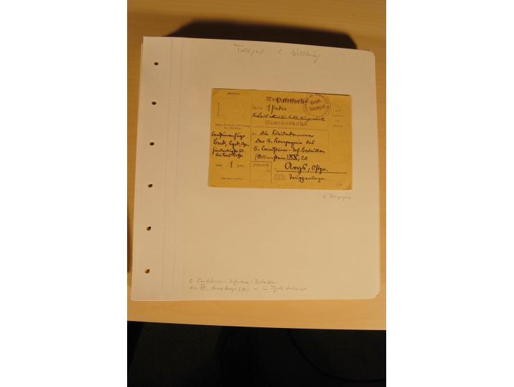 1807/1970, enorm umfangreiche und mit viel Sachkenntnis aufgebaute Sammlung mit ca. 1100 Briefen und Karten, ab Vorphilatelie