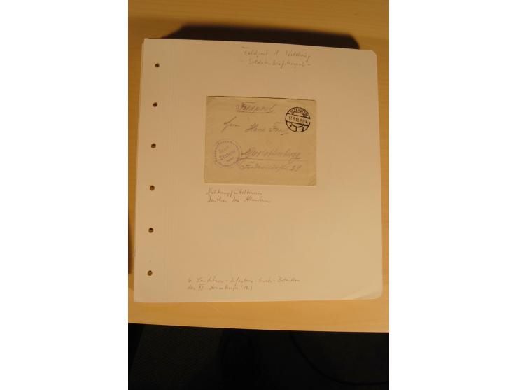 1807/1970, enorm umfangreiche und mit viel Sachkenntnis aufgebaute Sammlung mit ca. 1100 Briefen und Karten, ab Vorphilatelie