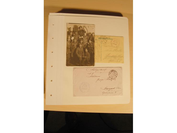 1807/1970, enorm umfangreiche und mit viel Sachkenntnis aufgebaute Sammlung mit ca. 1100 Briefen und Karten, ab Vorphilatelie