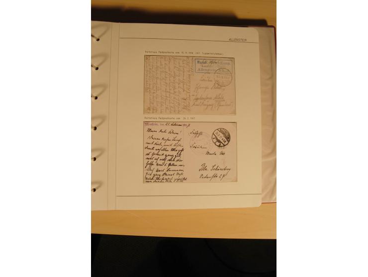 1807/1970, enorm umfangreiche und mit viel Sachkenntnis aufgebaute Sammlung mit ca. 1100 Briefen und Karten, ab Vorphilatelie