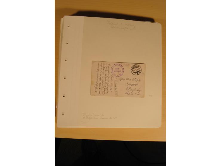 1807/1970, enorm umfangreiche und mit viel Sachkenntnis aufgebaute Sammlung mit ca. 1100 Briefen und Karten, ab Vorphilatelie