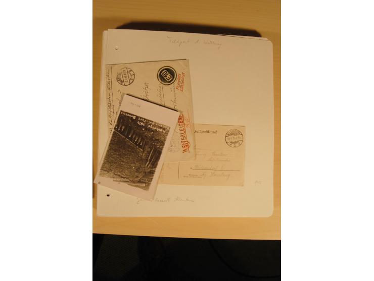 1807/1970, enorm umfangreiche und mit viel Sachkenntnis aufgebaute Sammlung mit ca. 1100 Briefen und Karten, ab Vorphilatelie