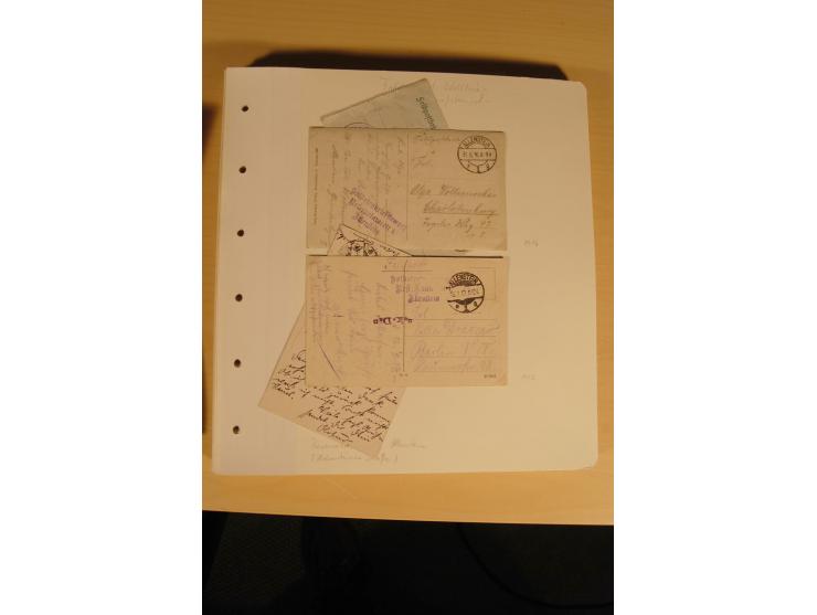 1807/1970, enorm umfangreiche und mit viel Sachkenntnis aufgebaute Sammlung mit ca. 1100 Briefen und Karten, ab Vorphilatelie